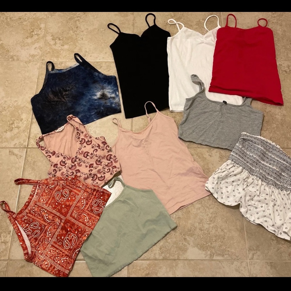 Juniors Tank/Crop Tops Bundle